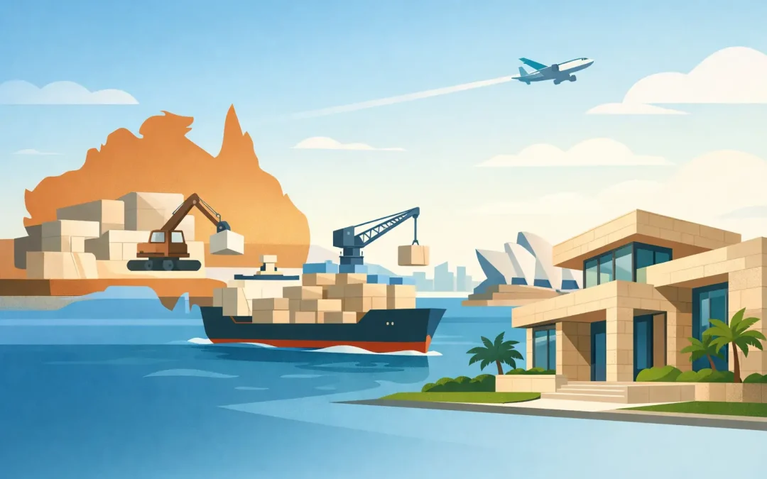 Australian Limestone Import for Lasting Architecture