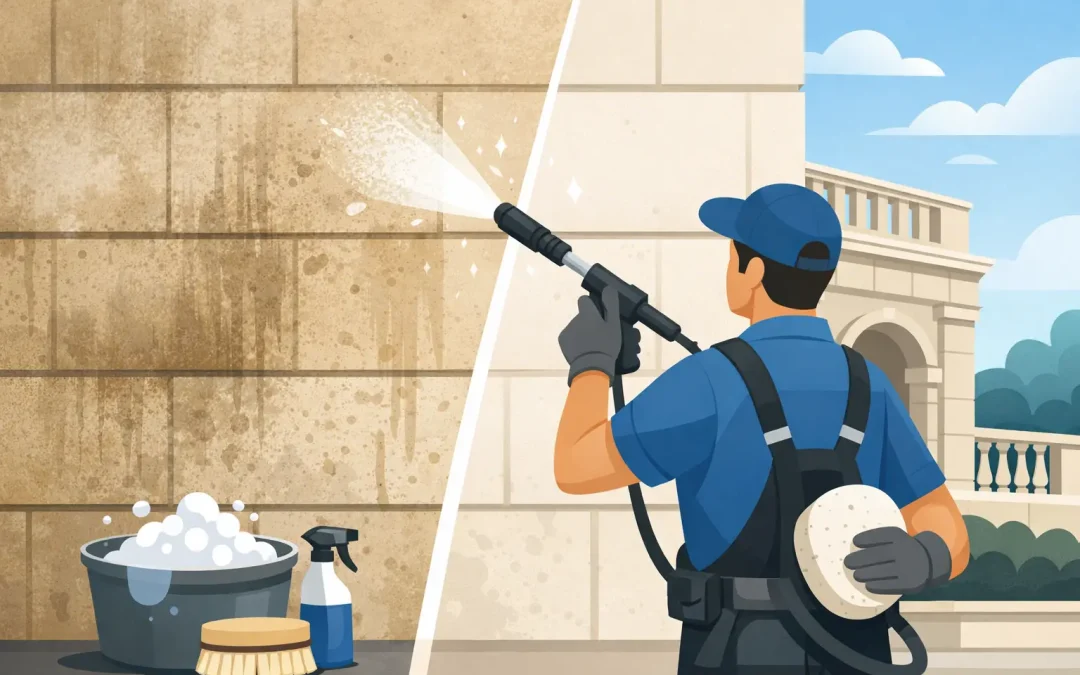 How to Clean Portland Stone Without Damage