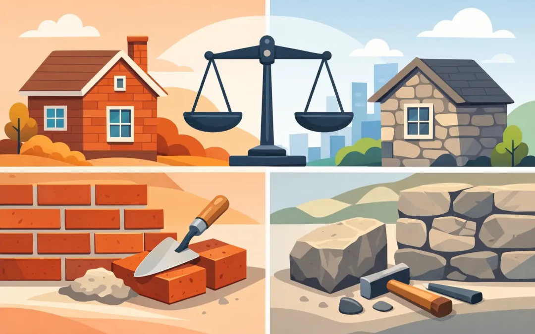 Which Is Better Brick or Stone for a Lasting Project?